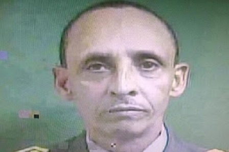 Teniente coronel Hamlet Manuel Regalado acusado de haber violando una niña de once años de edad en el Sector El Maguito de la capital dominicana.