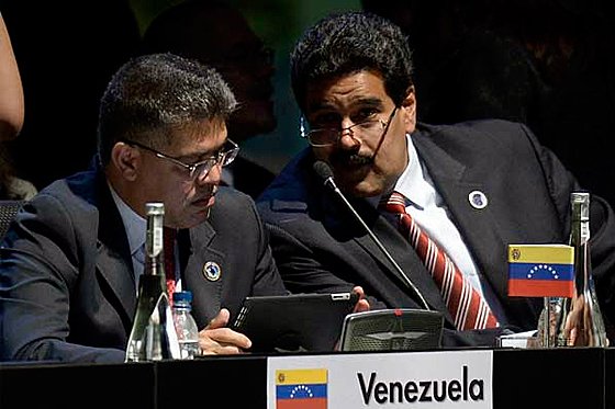 El canciller Elías Jaua asegura que en Venezuela no hay crisis política.