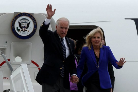 La visita de Biden terminará en la tarde del lunes.