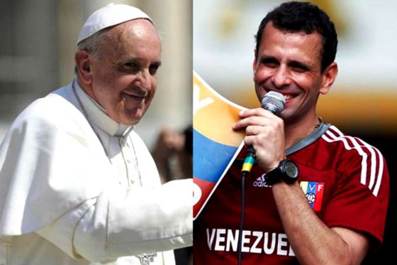 Dijo que el encuentro con el jefe de la Iglesia católica sería para solicitar su mediación en la tensión política que vive Venezuela.