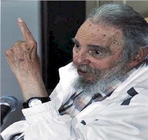 Otra expresión del Comandate Cubano Fidel Castro.