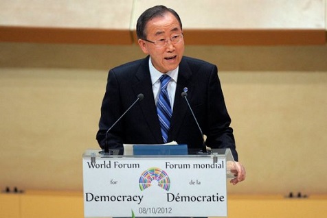El secretario general del organismo, Ban Ki-moon,espera que en Ginebra se logre "un rápido acuerdo".