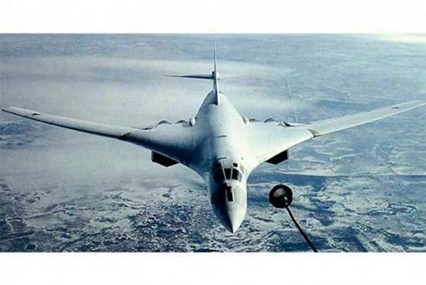 Se trata de los bombarderos supersónicos rusos Tu-160.