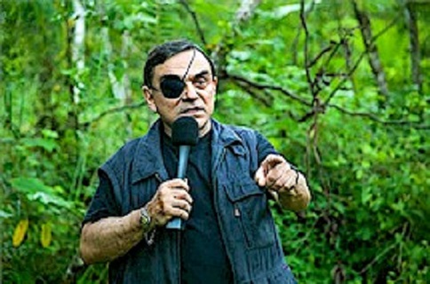 Walter Martínez en plena Amazonía ecuatoriana.
