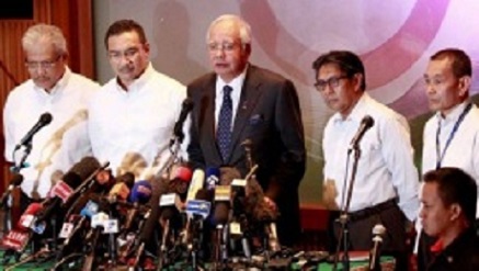 Primer Ministro de Malasia rehusó hablar de secuestro.