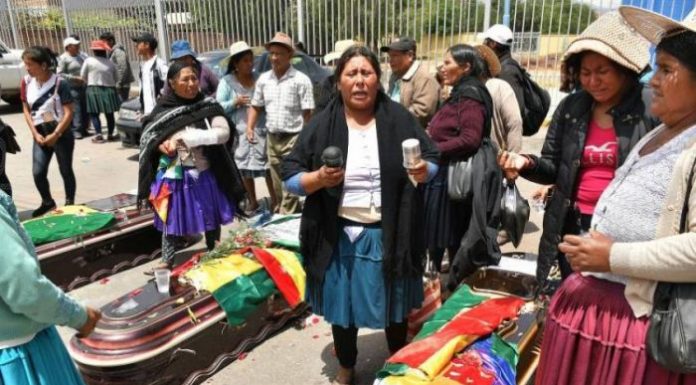 La muerte de nueve personas agrava aún más la profunda crisis en Bolivia