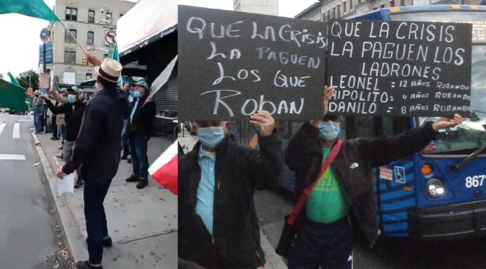 “Comenzaron mal”, el lema de la primera protesta en exterior contra Gobierno por impuestos e impunidad
