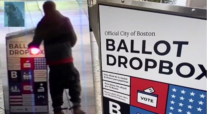 Urnas con cientos de votos por correo son quemadas en calles de Boston y detienen presunto fanático de Trump