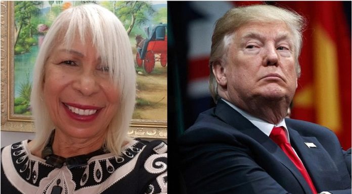 Dirigente republicana dominicana sigue idolatrando a Trump y lo califica como un “pacifista” que volverá en 2024