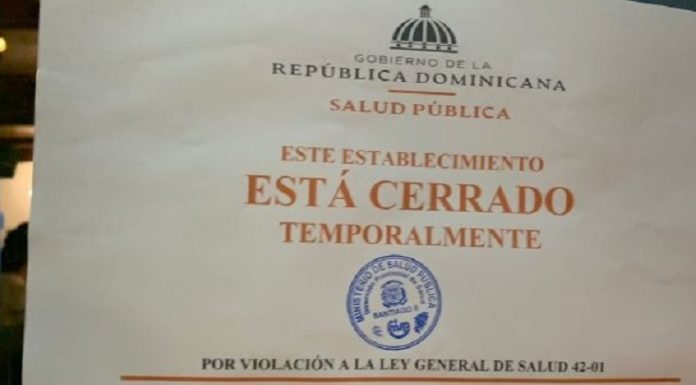 Autoridades cierran varios centros de diversión por violar protocolos de salud