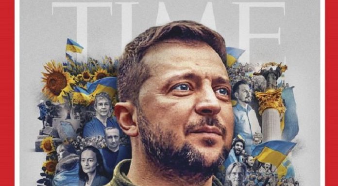 Revista «Time» elige a Zelenski y «espíritu de Ucrania» como persona del año