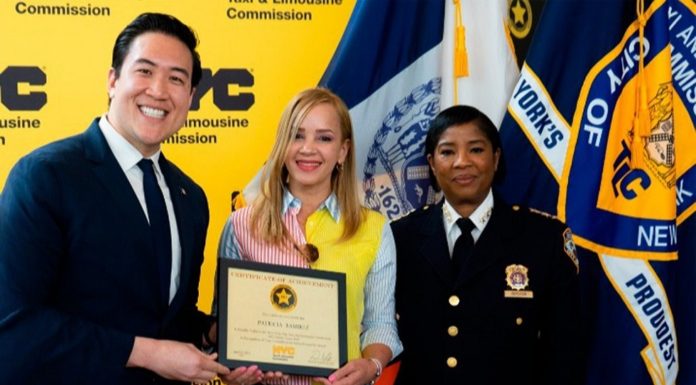 Conductora dominicana escogida como la taxista más segura de Nueva York por la TLC con 17 mil viajes en 2022 y ninguna infracción