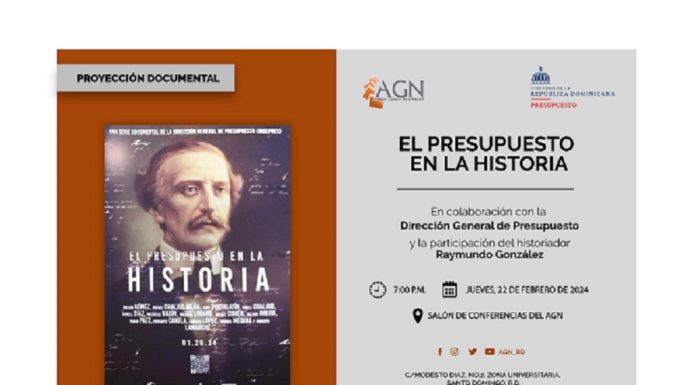 AGN y DIGEPRES invitan a la proyección del documental: «El presupuesto en la historia»