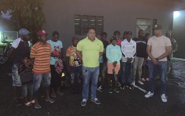 ERD detiene a 14 haitianos indocumentados en Puerto Plata