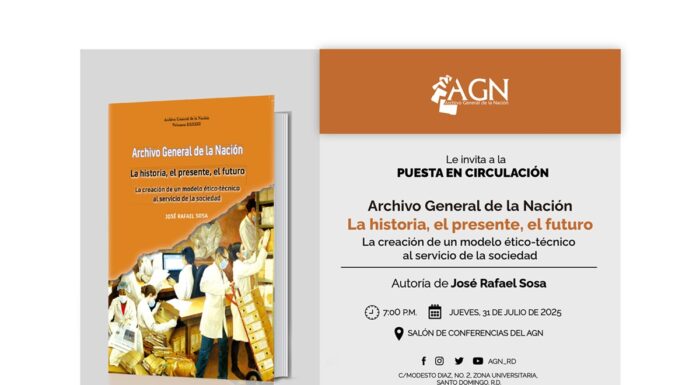 Invitación a la puesta en circulación del libro «Archivo General de la Nación: La historia, el presente, el futuro»