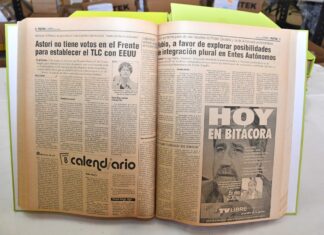 Embajador Rafael Antonio Julián Cedano dona al AGN más de cien diarios sudamericanos y caribeños