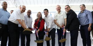 Wellington Arnaud deja iniciado drenaje pluvial en Villa María, Santiago