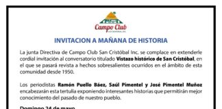 Invitación a Tertulia Sancristobalense