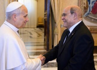 El Papa envía mensaje a Luis Abinader; recibe a ministro RD