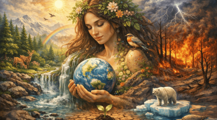 A ti madre naturaleza, maestra sabia…