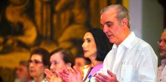 Abinader celebra cumpleaños con una misa acción de gracias