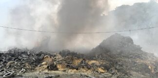 Fuego, humareda, ola de calor y apagones golpean a Cancino Adentro