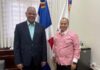 Ramón Gómez Díaz realiza visita de cortesía al director de Prensa del Presidente de la República