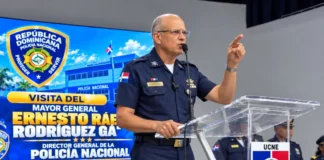 Director de la PN advierte que los delincuentes en RD tienen dos caminos