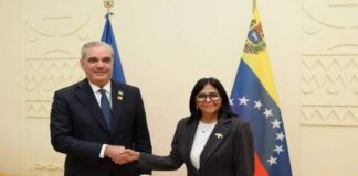 Roma: Luis Abinader y Delcy Rodríguez tratan cooperación energía y consular